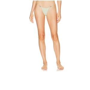 NWT Camila Coelho Marcelo Bottom in Pastel Green